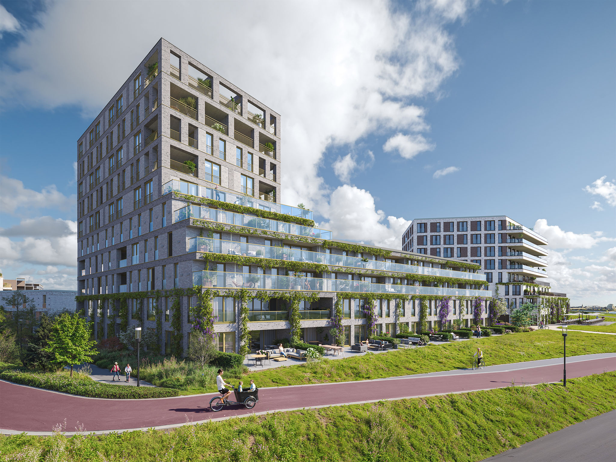 Nieuwbouw Nijmegen Waalhoven Zuidhof Fase 1 Cam 01 2048X1536